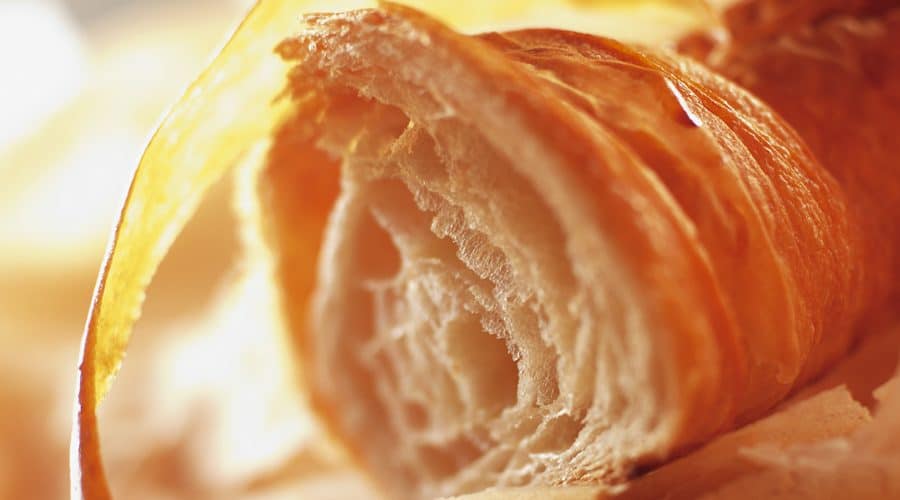 croissant fermentação controlada