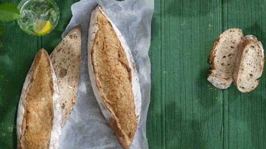 Receita de Baguete com Espelta Integral BIO