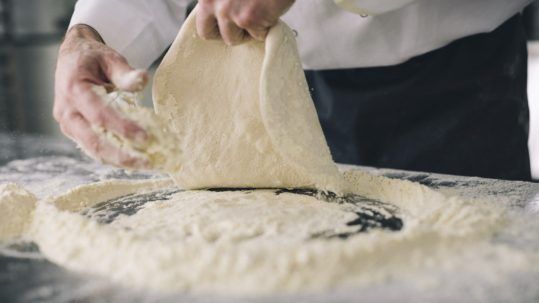 Receita Bases de pizzas e mini pizzas